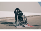 Mobile Preview: Speedy Rugs Sim Racing Teppich PIT rot/hellgrau B90