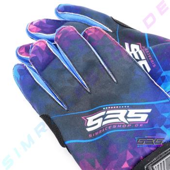 SRS Simracing Gloves Polygon Design - Short