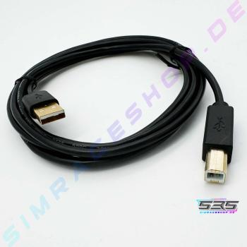 USB A to USB B cable 2m