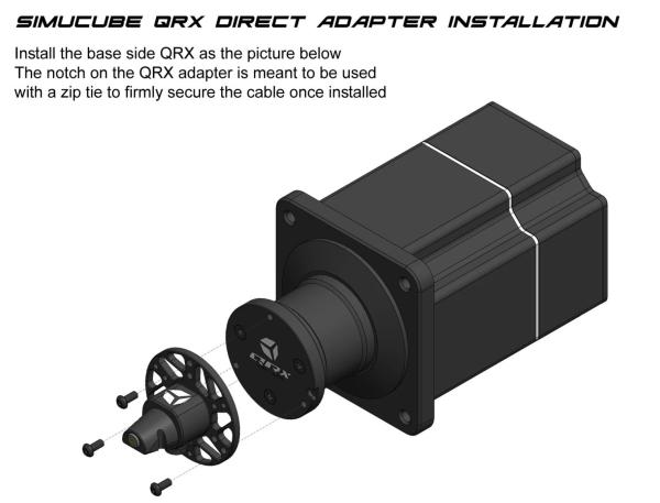 QRX Simucube Direct Adapter