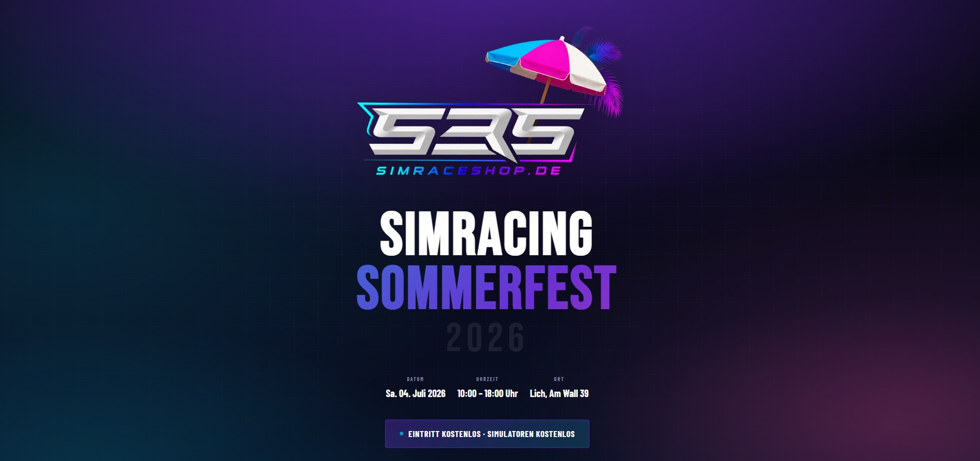 Simracing-Sommerfest