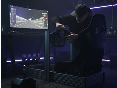 Sim Rig Zubehör wird aufgebaut