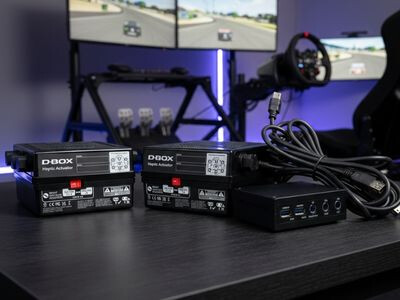 D-Box Motion Systems für haptisches Feedback auf Tisch