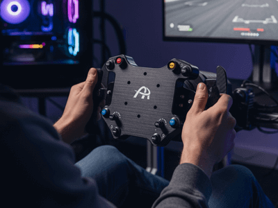 Ascher Lenkrad für Anfänger in Gaming Room