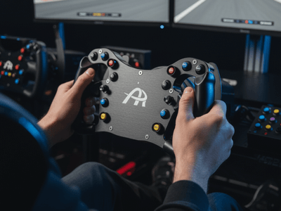 Ascher Lenkrad für Fortgeschrittene in Einsatz