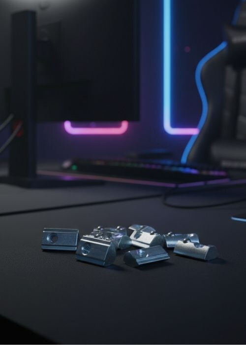 Nutensteine in Gaming Raum