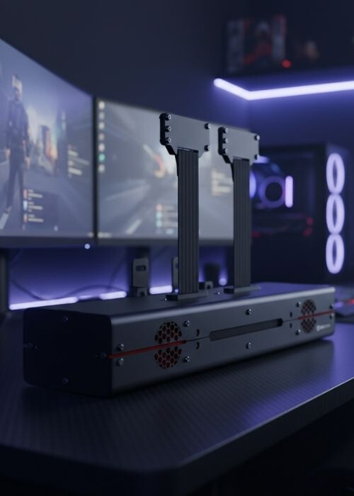 Qubic Systems in Gaming Raum