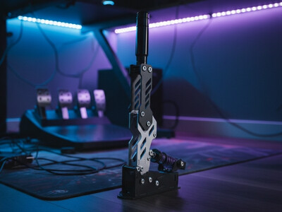 SimRace Handbrake auf Boden