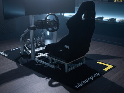 Speedy Rugs mit Motiv auf Boden