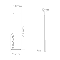 Simagic Long Throttle Pedal Plate