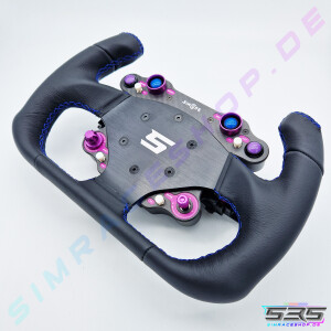 SRS GT300 steering wheel rim Leather