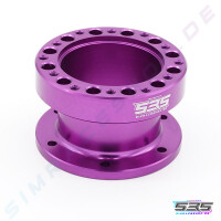 51mm SRS steering wheel hub extension various colors Purple