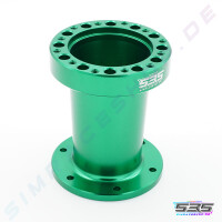 101mm SRS steering wheel hub extension various colors Green