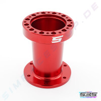 101mm SRS steering wheel hub extension various colors Red