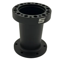 101mm SRS steering wheel hub extension various colors Black