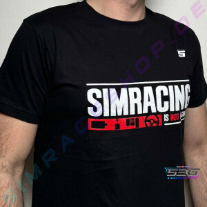 SRS SimRacing T-Shirt Not a Game S