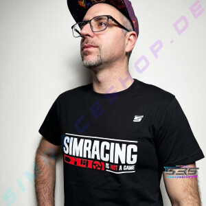 SRS SimRacing T-Shirt Not a Game S