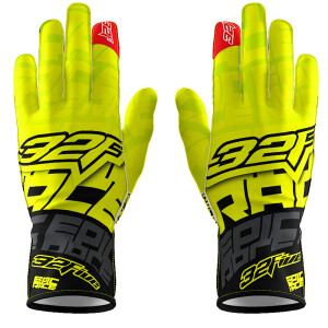 32five EPIC RACE Simracing Handschuhe black-fluo yellow S