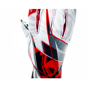 32five WIN IT OR SPIN IT Simracing Handschuhe red-black-white S