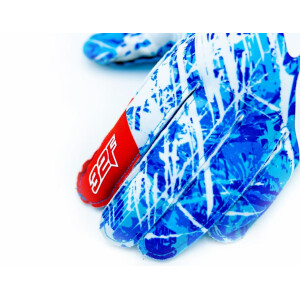 32five PUSH YOUR LIMIT Simracing Handschuhe blue-white M