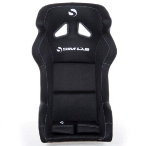 Sim-Lab Speed 1 Schalensitz Schwarz XXL