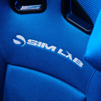 Sim-Lab Speed 1 Schalensitz Schwarz XXL