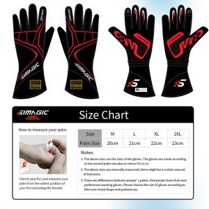 Simagic Simracing Handschuhe Pro M