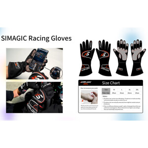 Simagic Simracing Handschuhe Eco XXL