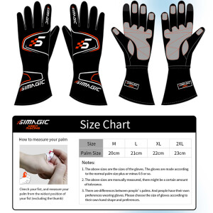 Simagic Simracing Handschuhe Eco XXL