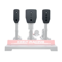 Simagic Flat Pedal Plate P-SFP 3 Pads