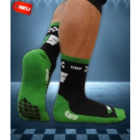 Polesetter MAX ATTACK Sim Socks mit Noppen Grün
