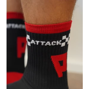 Polesetter MAX ATTACK Sim Socks mit Noppen Rot