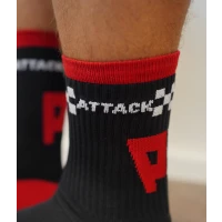 Polesetter MAX ATTACK Sim Socks ohne Noppen Rot