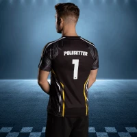 Polesetter FULL FOCUS Simracing Trikot Gelb XL