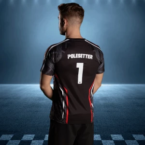 Polesetter MAX ATTACK Simracing Trikot Rot M