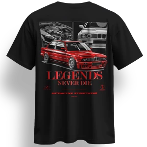 Velocity Vibes German Classic Car Streetwear T-Shirt M