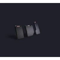 HRS V5 Pro Modular Pedal Pads Black 3-PedalPads