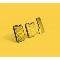 HRS V5 Pro Modular Pedal Pads Gold 3-PedalPads
