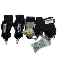 SRS 6-point harness black