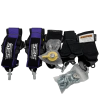 6 point harness  Purple