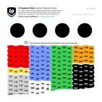 Lovely Sim Racing 12 Segment Dials (Ascher Racing Artura)
