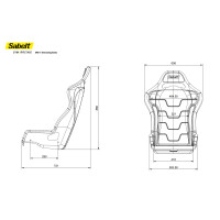 Sabelt SRS-1 Schalensitz Deep Black