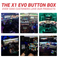 BoxOneRacing X1 Evo Simracing Button Box