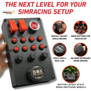 BoxOneRacing GTM-M1 Simracing Button Box