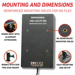 BoxOneRacing GTM-M1 Simracing Button Box