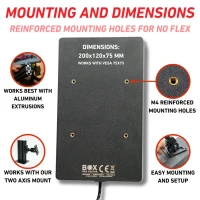 BoxOneRacing GTM-M1 Simracing Button Box