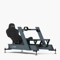 Sim-Lab Mercedes-AMG PETRONAS Sim Racing Cockpit mit Sitz