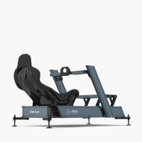 Sim-Lab Mercedes-AMG PETRONAS Sim Racing Cockpit mit Sitz