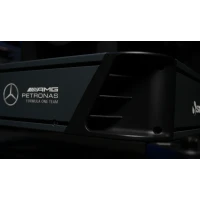 Sim-Lab Mercedes-AMG PETRONAS Sim Racing Cockpit mit Sitz