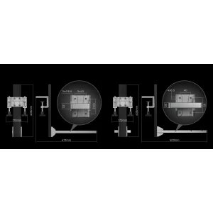 WINWING Joystick Desk Mount 2 mit Profilstange